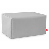 ABDECKUNG-FÜR-GARTENTISCH TRIGLO robustes Material, Hellgrau - Hellgrau, Textil (93/63/44cm) - KONSIMO®