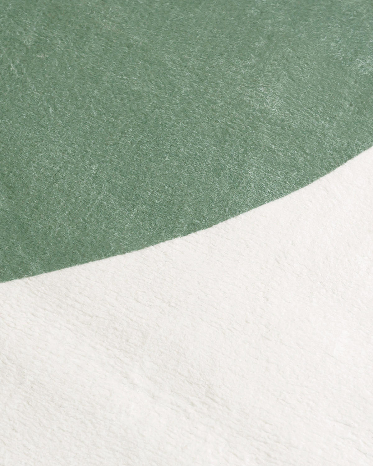 TEPPICH Bova Certo Mazovia Unregelmäßige Form 120x160cm Weiß Grün Abstrakt Kurzflor - Weiß, Textil (120/160cm) - Mazovia