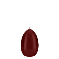 EIKERZEN Klarlack Bordeaux 90 x Ø 60 mm, 6 Stück - Bordeaux, Paraffin (6/9/9cm) - Kopschitz Kerzen