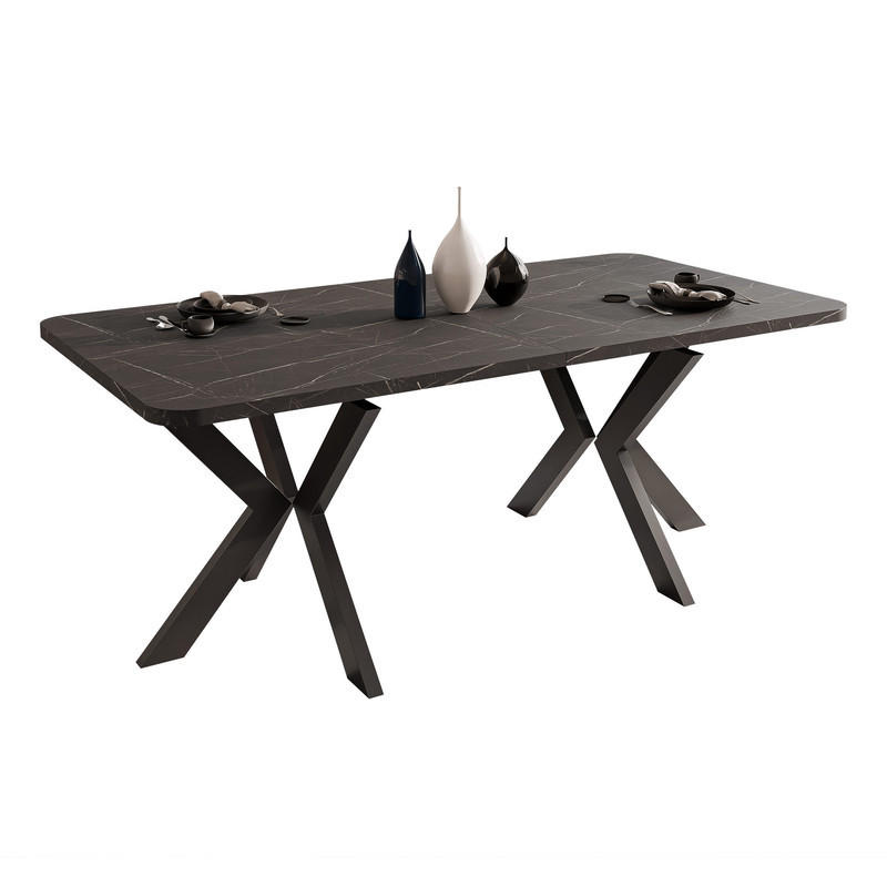Idohome Ausziehtisch Grau 200x76x100 cm