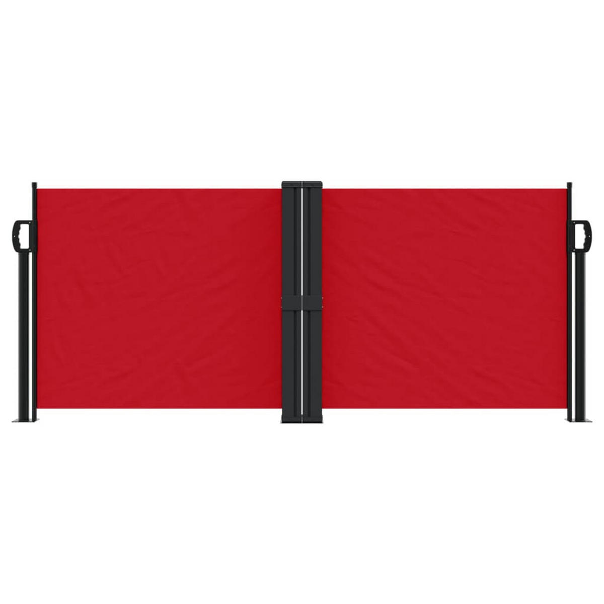SEITENMARKISE Ausziehbar Rot 100x1000 cm - Rot, Metall (1000/100cm) - furnicato