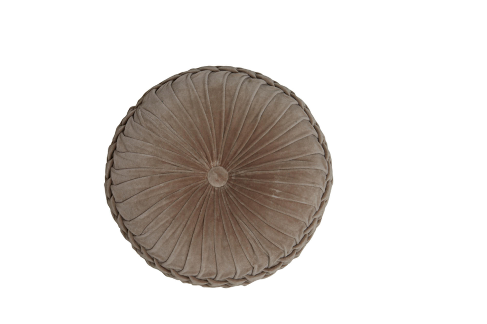 DEKOKISSEN Berend Braun 40/40 cm - Braun, Textil (40/40cm) - Light & Living