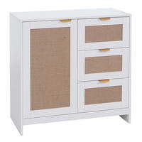 KOMODA Bílá - bílá, dřevo (80/80/40cm) - MCW