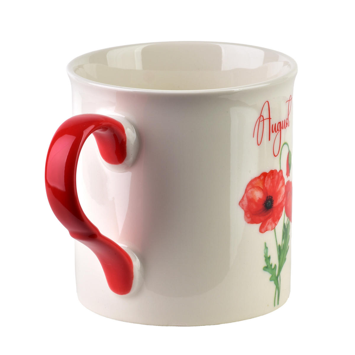 BECHER Mes rot 8.5/10/9 cm Porzellan - Rot, Keramik (0.32L) - Mondex