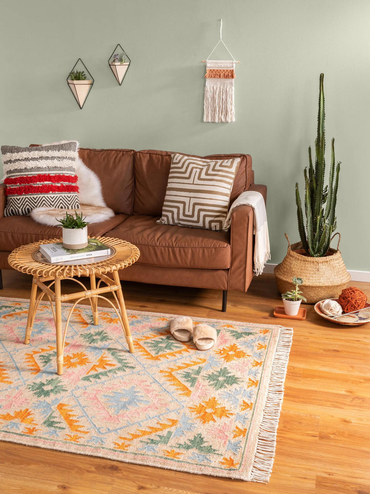 KELIM handgewebt Zohra Multicolor/Beige 160x230 cm - Multicolor, Kunststoff/Textil (160/230cm) - benuta Pure