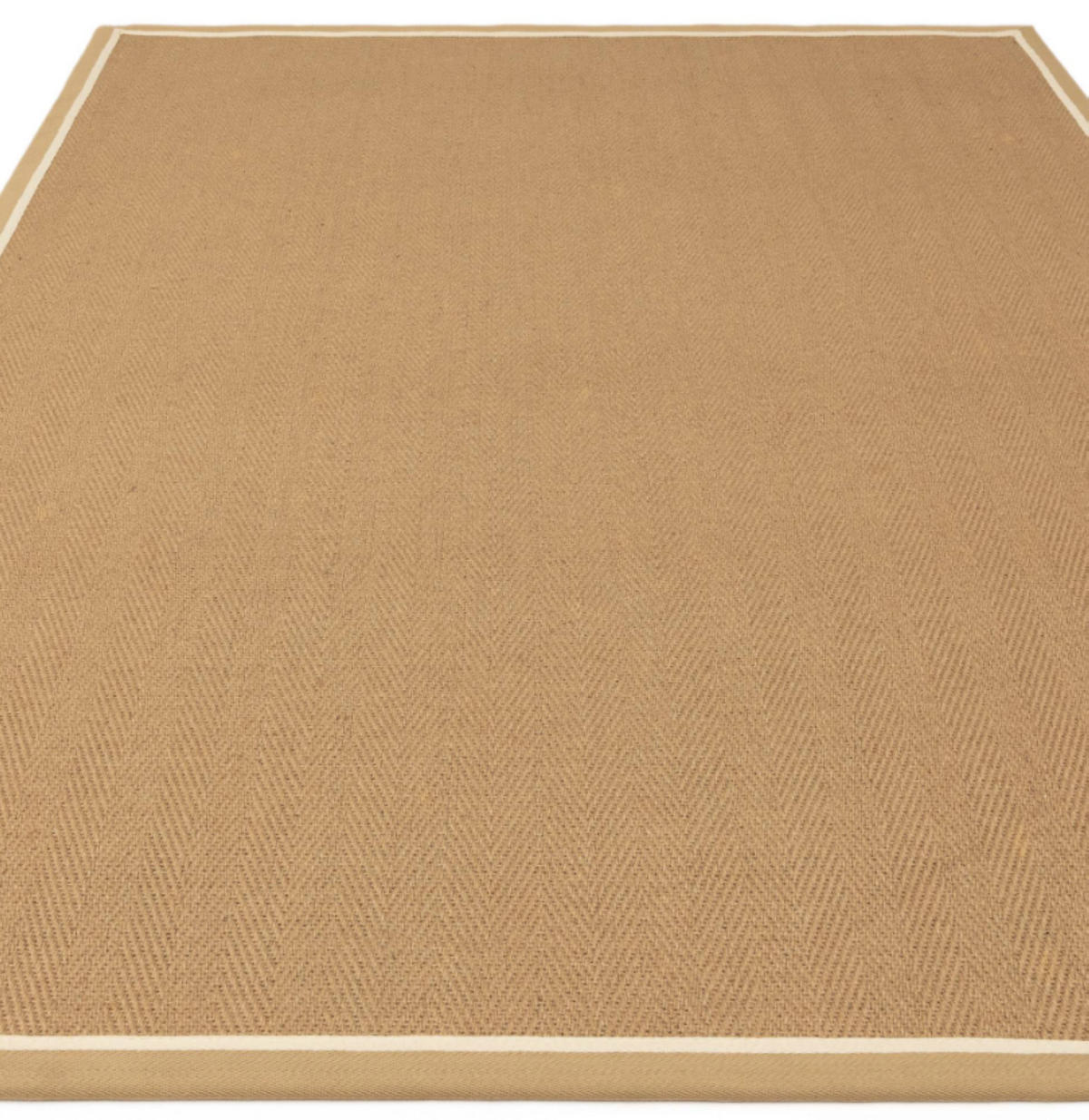 TEPPICH modern Wohn-/Schlafzimmer Naturfaser DORO Beige 40x120 cm - Beige, Naturmaterialien (40/120cm) - Novatrend