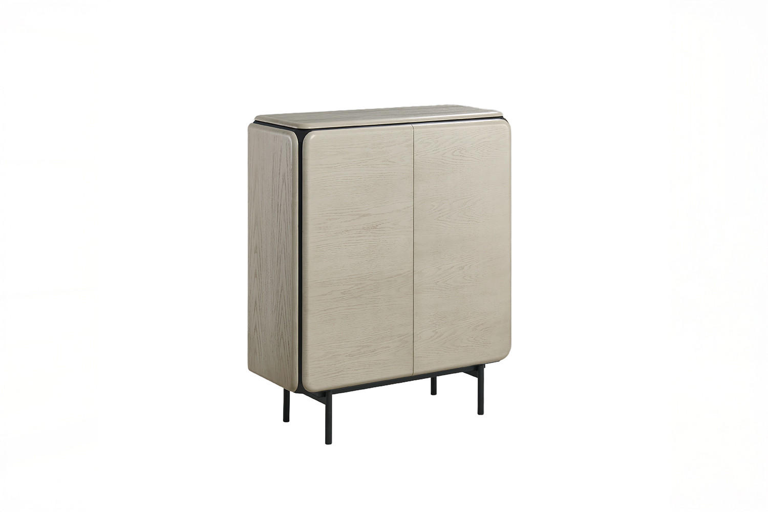 Kawola Highboard Grau 100x121x40 cm