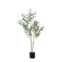 KUNSTPFLANZE Tree Grün 92/65/126cm - Grün, Kunststoff (126cm) - PTMD Collection