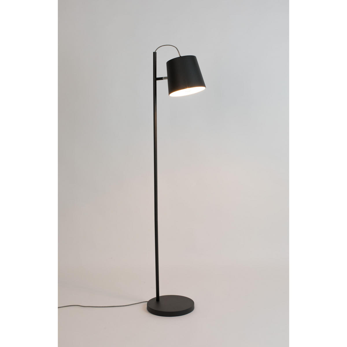 STEHLAMPE Buckle Head Schwarz - Schwarz, Metall (28/28/150cm) - Zuiver