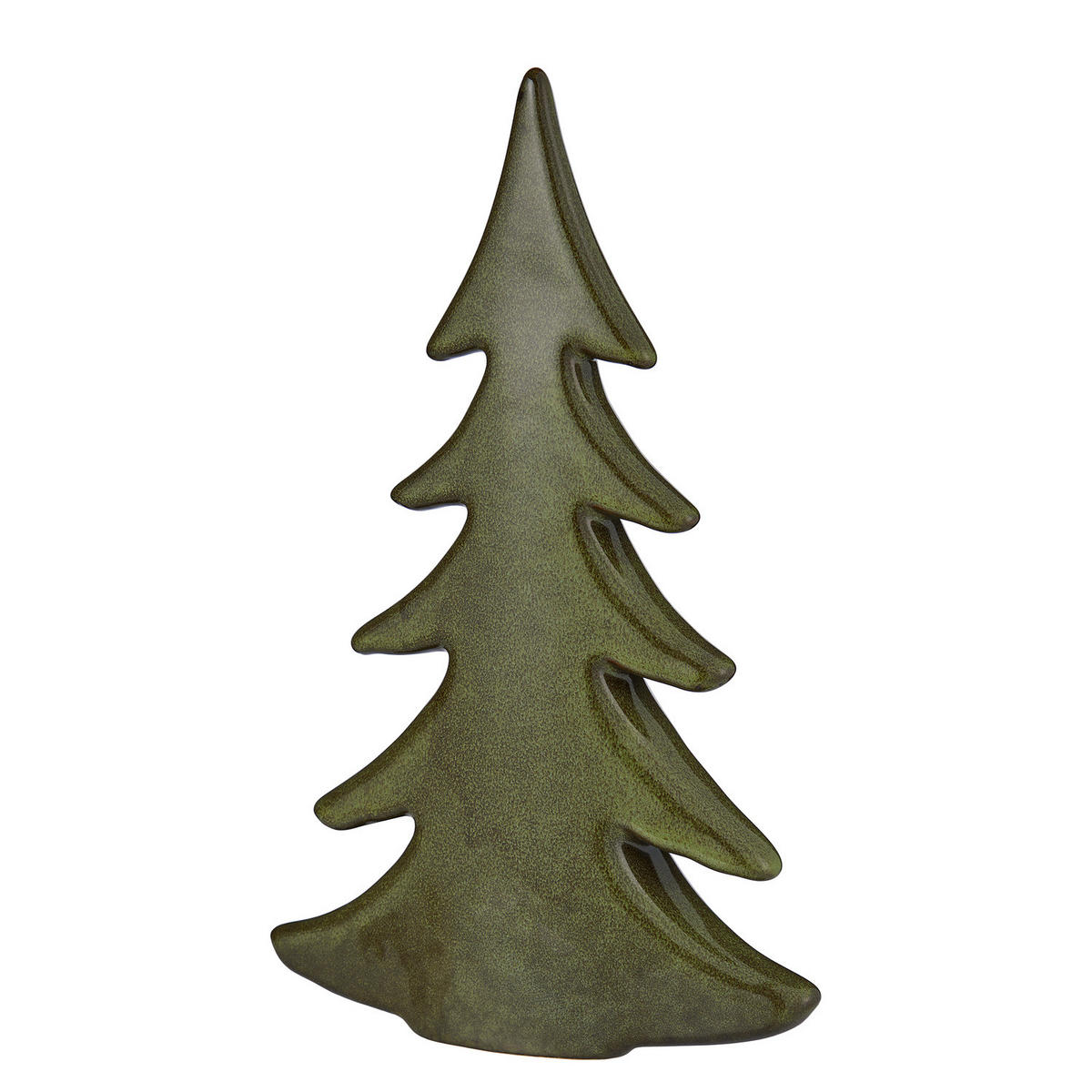 DEKOFIGUR Tanne Sylvan Spirit - Grün, Keramik (7/39/24cm) - Butlers