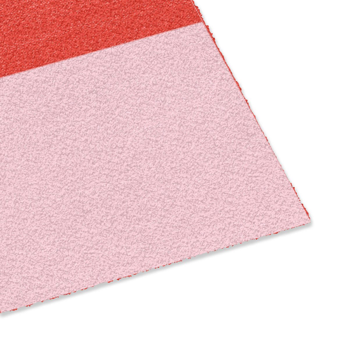 PREPRAŽNIK ZA VRATA Schackbrädesmönster - Röd - Rosa - Kuber 90x60 cm - rdeča, umetna masa (90/0.4cm) - MuchoWow