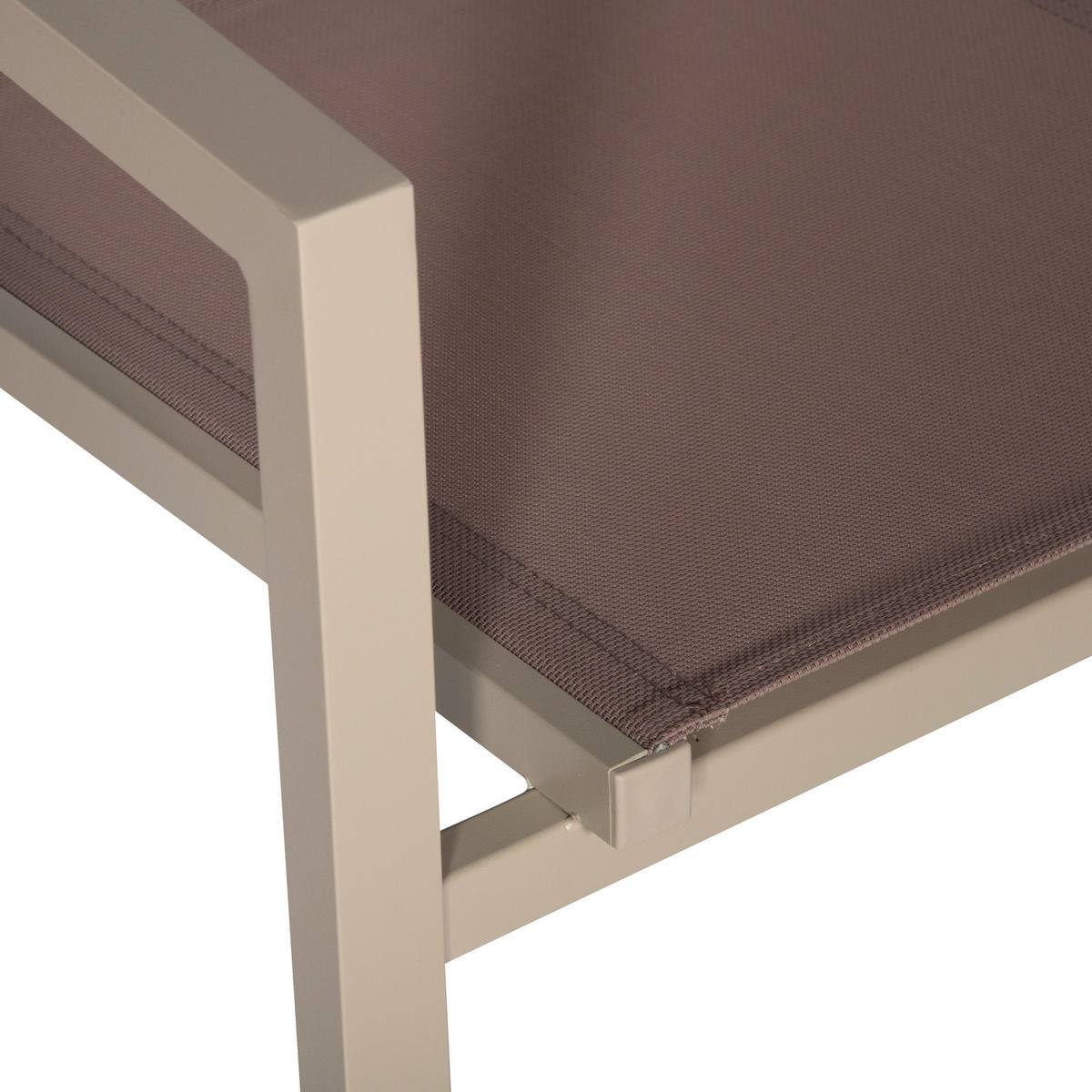 GARTENSTÜHLE Taupe 4er-Set - Braun, Kunststoff (57/89.5/56.5cm) - Happy Garden