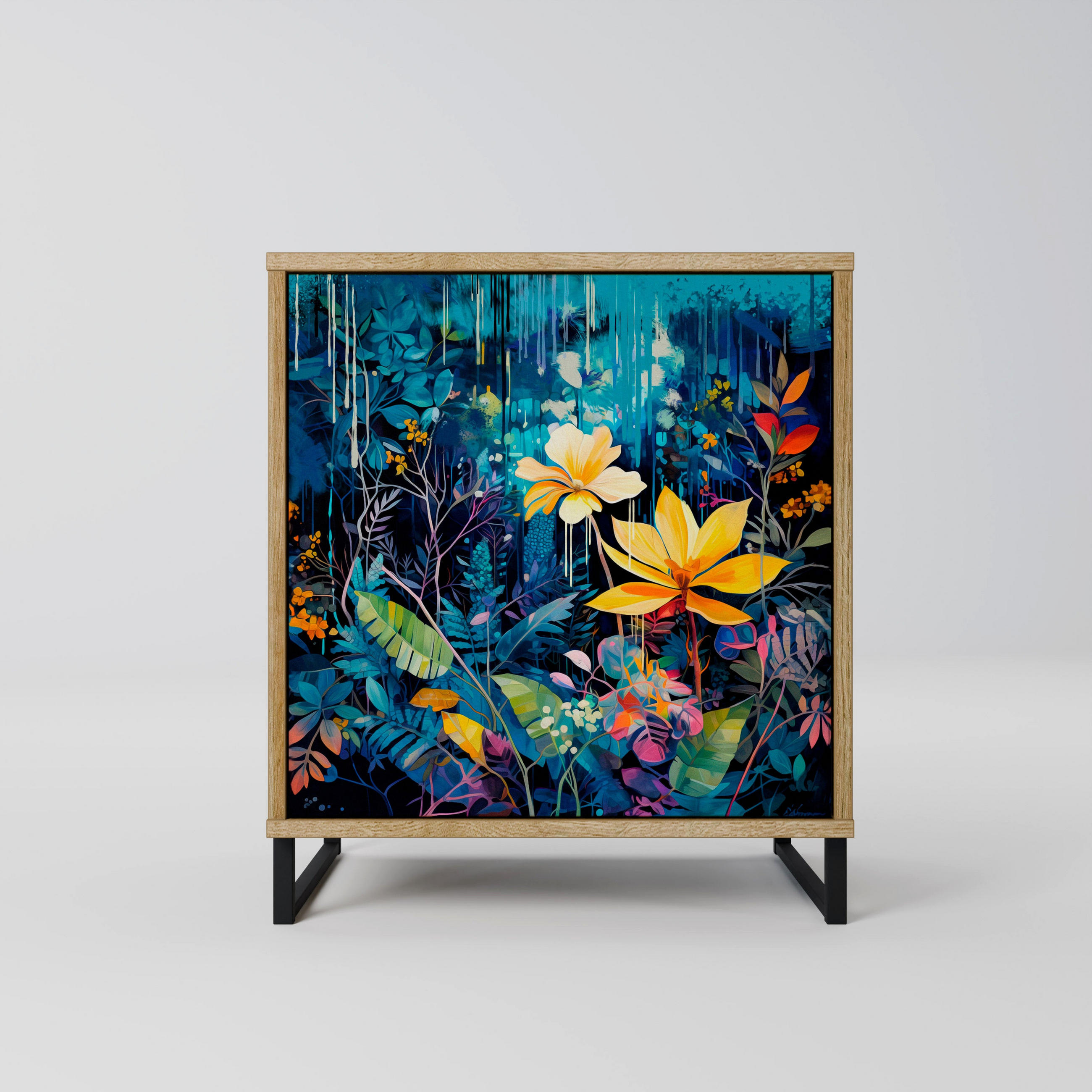 SpaceRebels Sideboard Eiche 57.5x67.5x42 cm