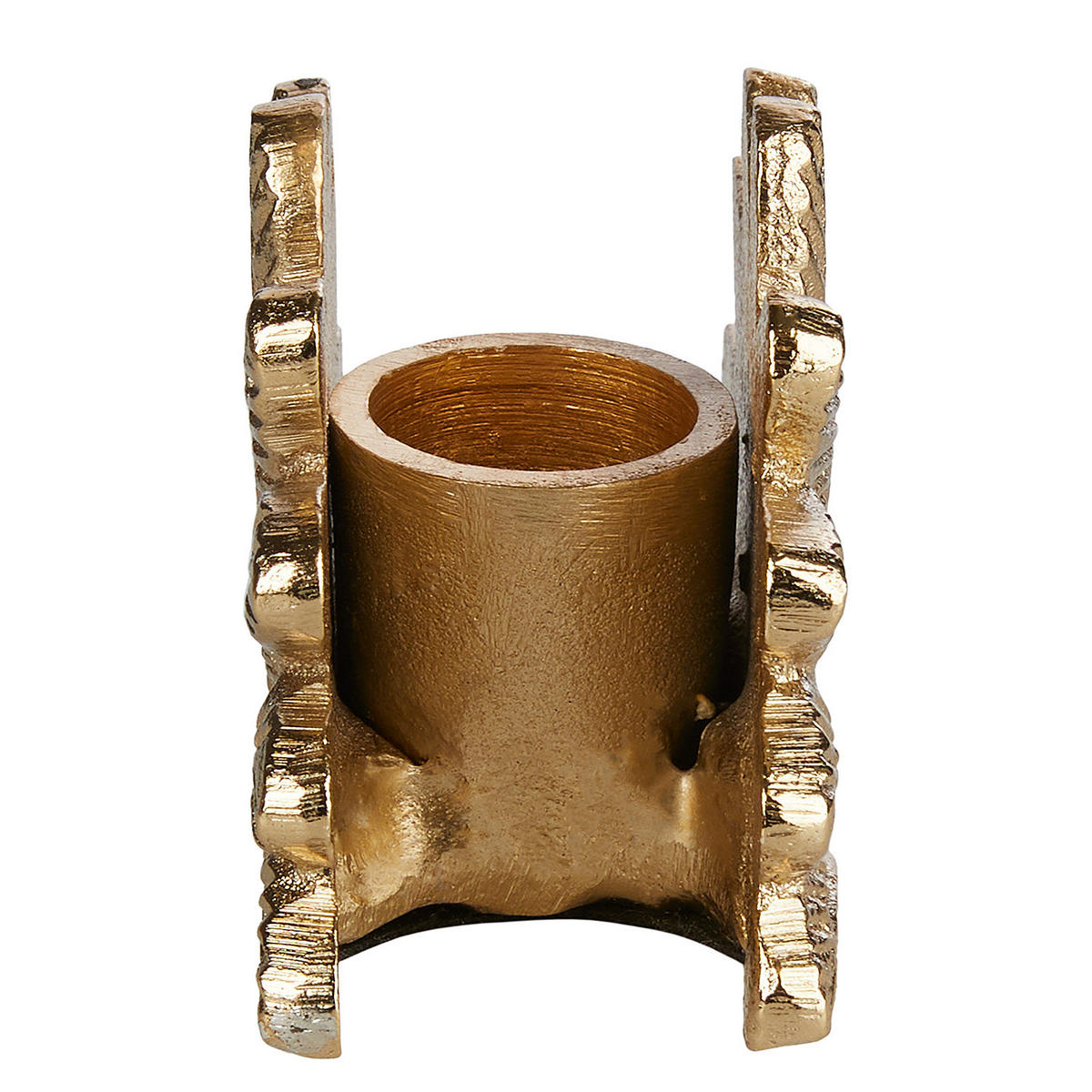 KERZENHALTER Golden Nature - Goldfarben, Metall (4/6/8cm) - BUTLERS