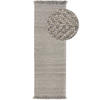 WOLLTEPPICH-LÄUFER Lars Hellgrau 70x200 cm - Hellgrau, Textil (70/200cm) - benuta Pure