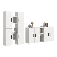 WOHNWAND The One weiß 270/34/182 cm - Weiß, Holzwerkstoff (270/182/34cm) - Xonox