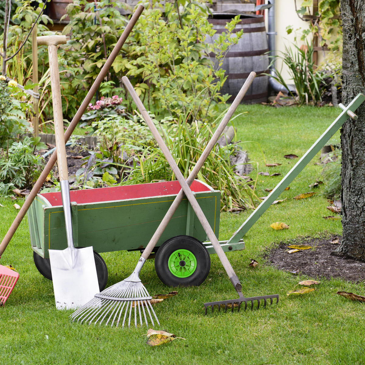 2XSCHUBKARRENRAD - Schwarz, Kunststoff (8/31/31cm) - Relaxdays