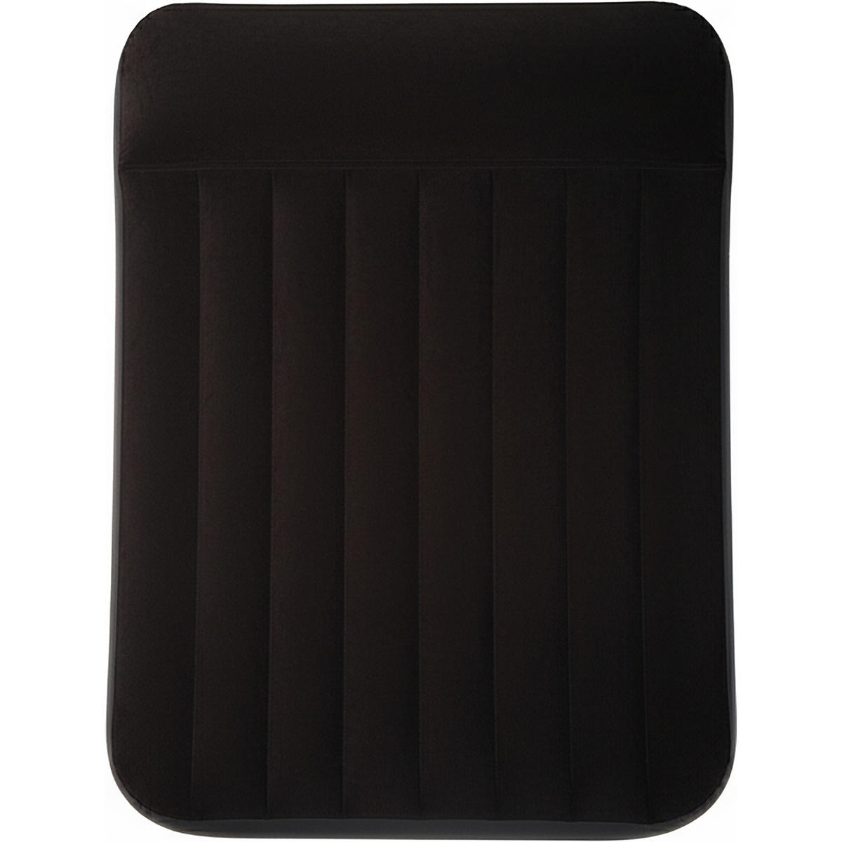 LUFTBETT Luftmatratze selbstaufblasend 203 x 152 x 46 cm mit integrierter Pumpe - Schwarz, Kunststoff (152/203cm) - Avenli
