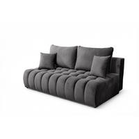 SCHLAFSOFA Nina - Anthrazit, Holzwerkstoff/Textil (200/96/107cm) - Fun Möbel