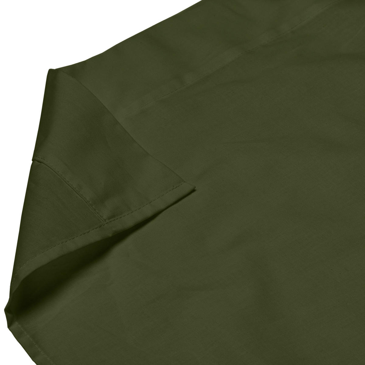 OBERBETTLAKEN basic 160x270 cm olivgrün - Olivgrün, Textil (160/270cm) - Happy Friday