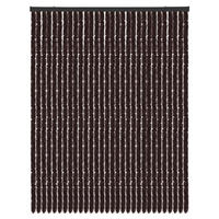FLAUSCHVORHANG (120x220 cm) Türvorhang in "Braun" - Braun, Kunststoff (120/2/220cm) - Arsvita