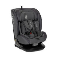 KINDERSITZ Monza i-Size grau (40-150cm) Isofix, Anti-Rebound-Bügel, drehbar - Grau, Textil (45/76/51cm) - Lorelli