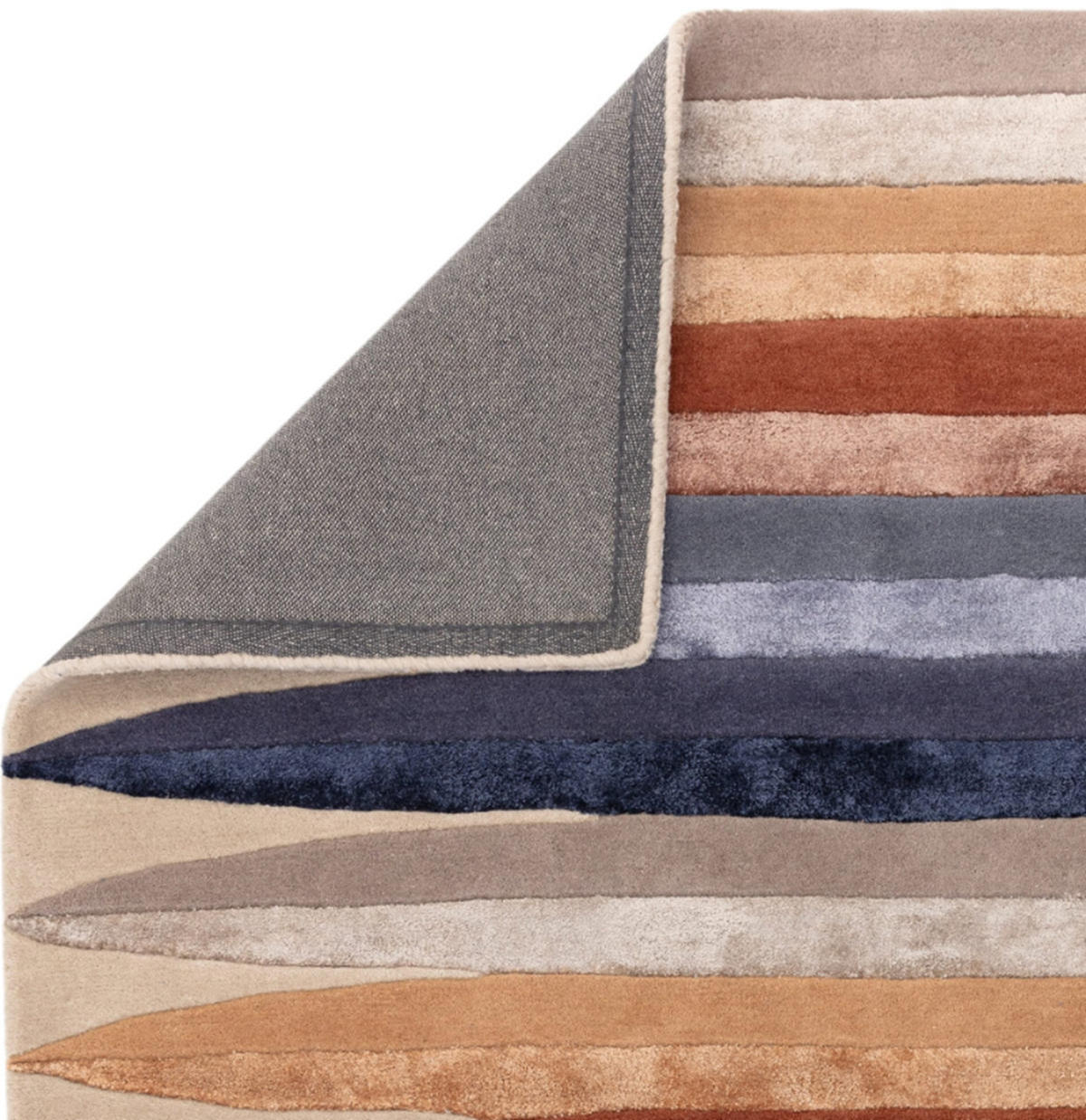 TEPPICH modern handgetuftet Wolle DOP Beige 160 x 230 cm - Beige, Naturmaterialien (160/230cm) - Novatrend