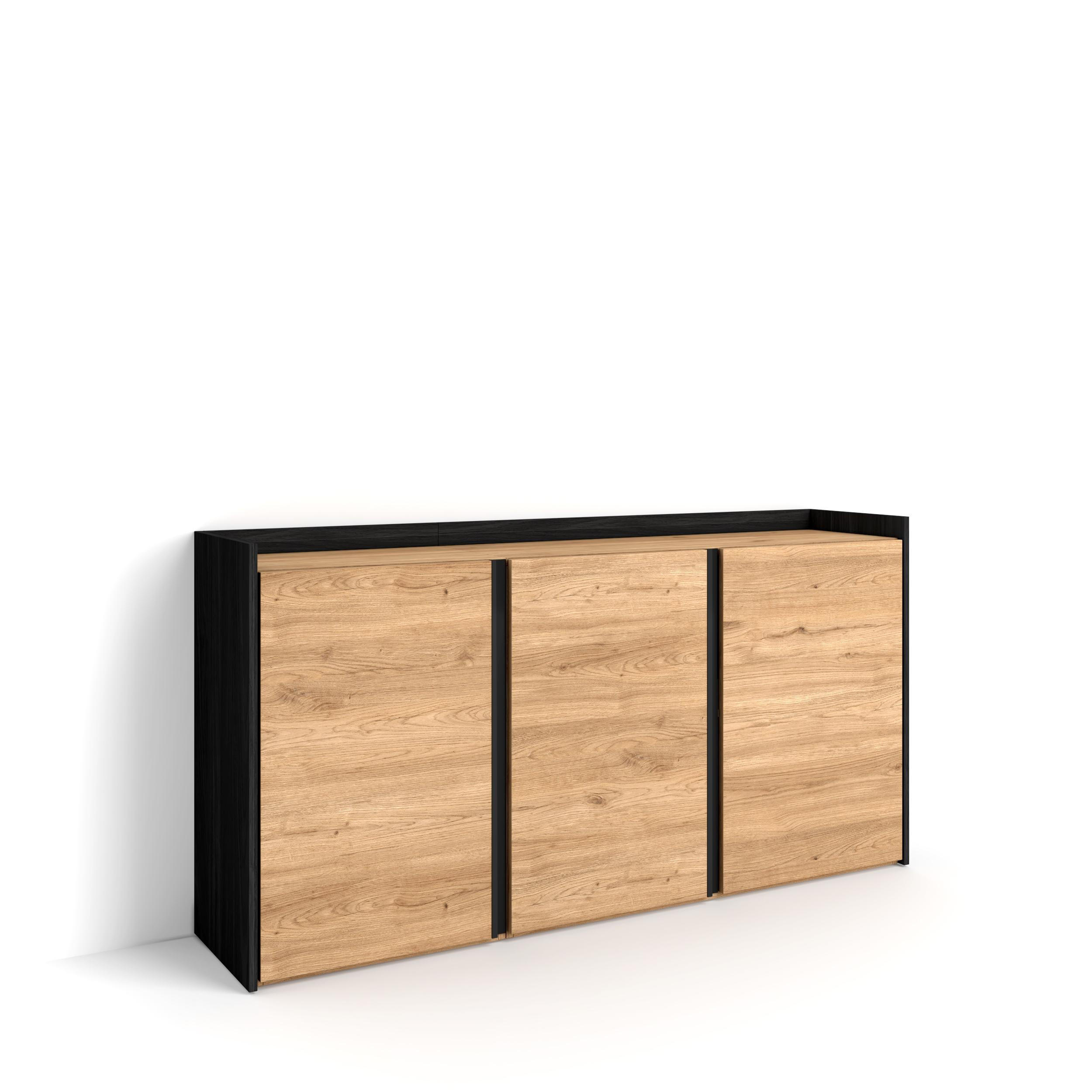Skraut Home Sideboard, Beige 156x80x35 cm