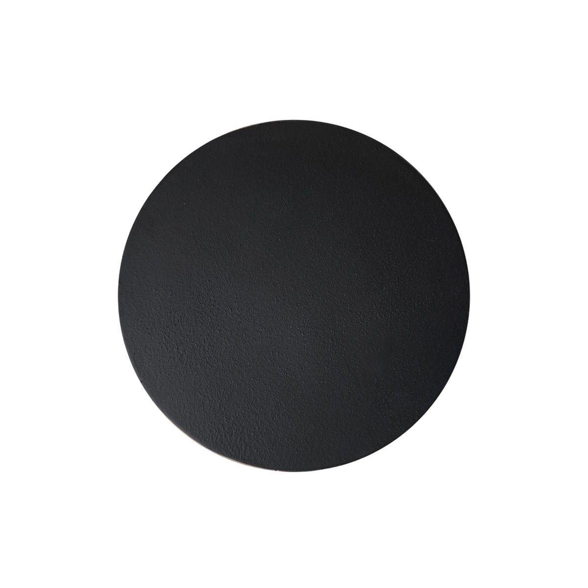 BEISTELLTISCH Schwarz 35/35/42,5 cm - Schwarz, Stein (36/36/42.5cm) - Mobili Rebecca
