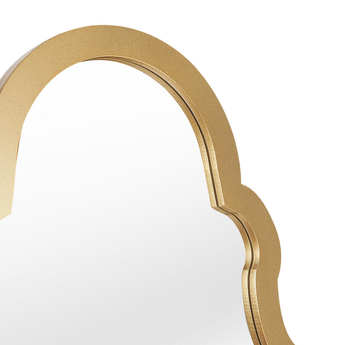 STEHSPIEGEL gold 40/150 cm Chatillon - Goldfarben, Holzwerkstoff (40/150/60cm) - Beliani