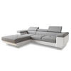 ECKSOFA Divo, Seite: Links - Weiß, Holz/Textil (282/204cm) - Sofnet
