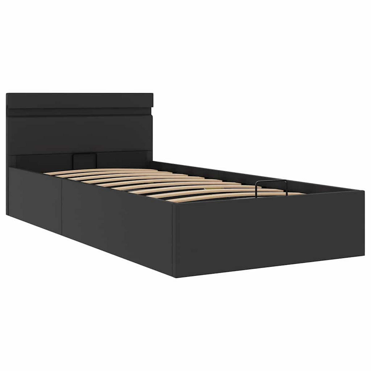 METALLBETT Janning 97/212 cm - Schwarz, Metall (90/200cm) - Nettlife