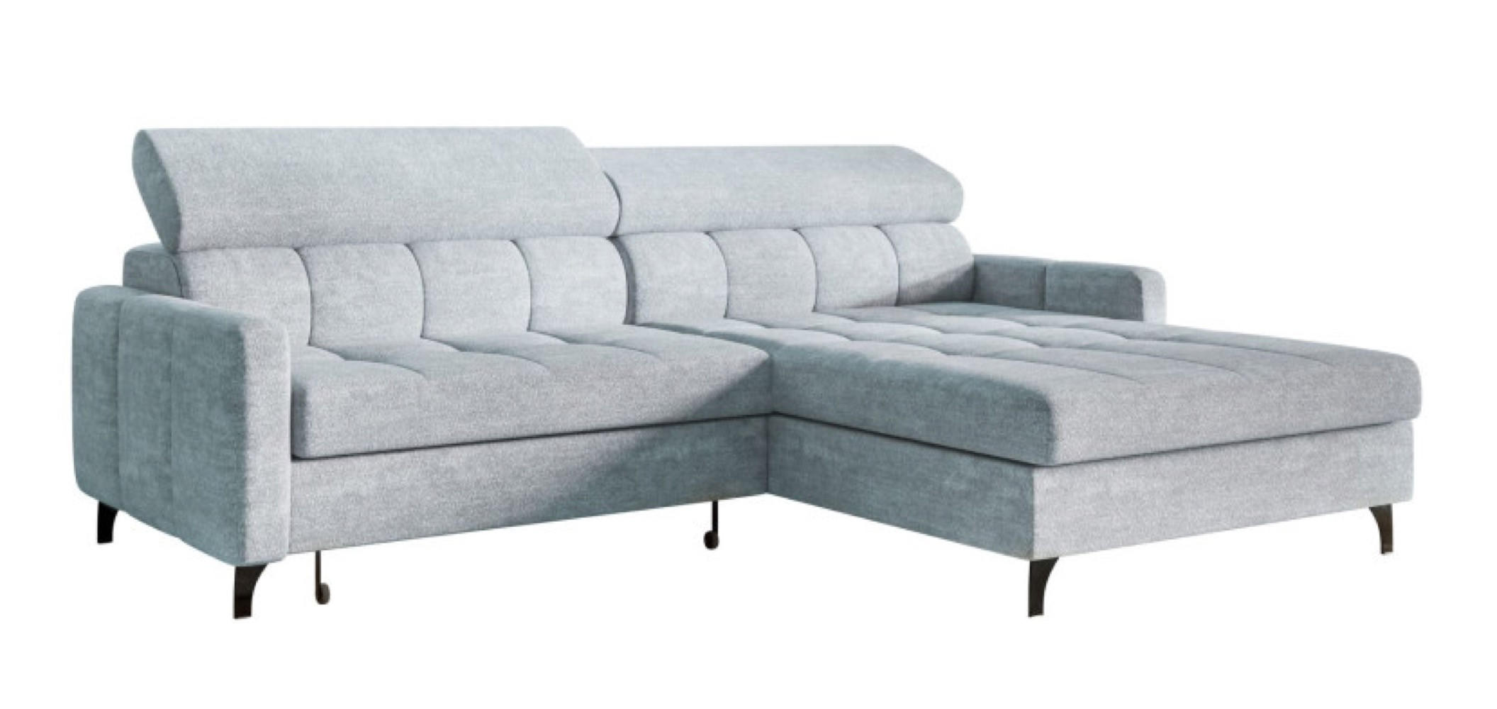 Sepro Meble Ecksofa Grau 223x174 cm