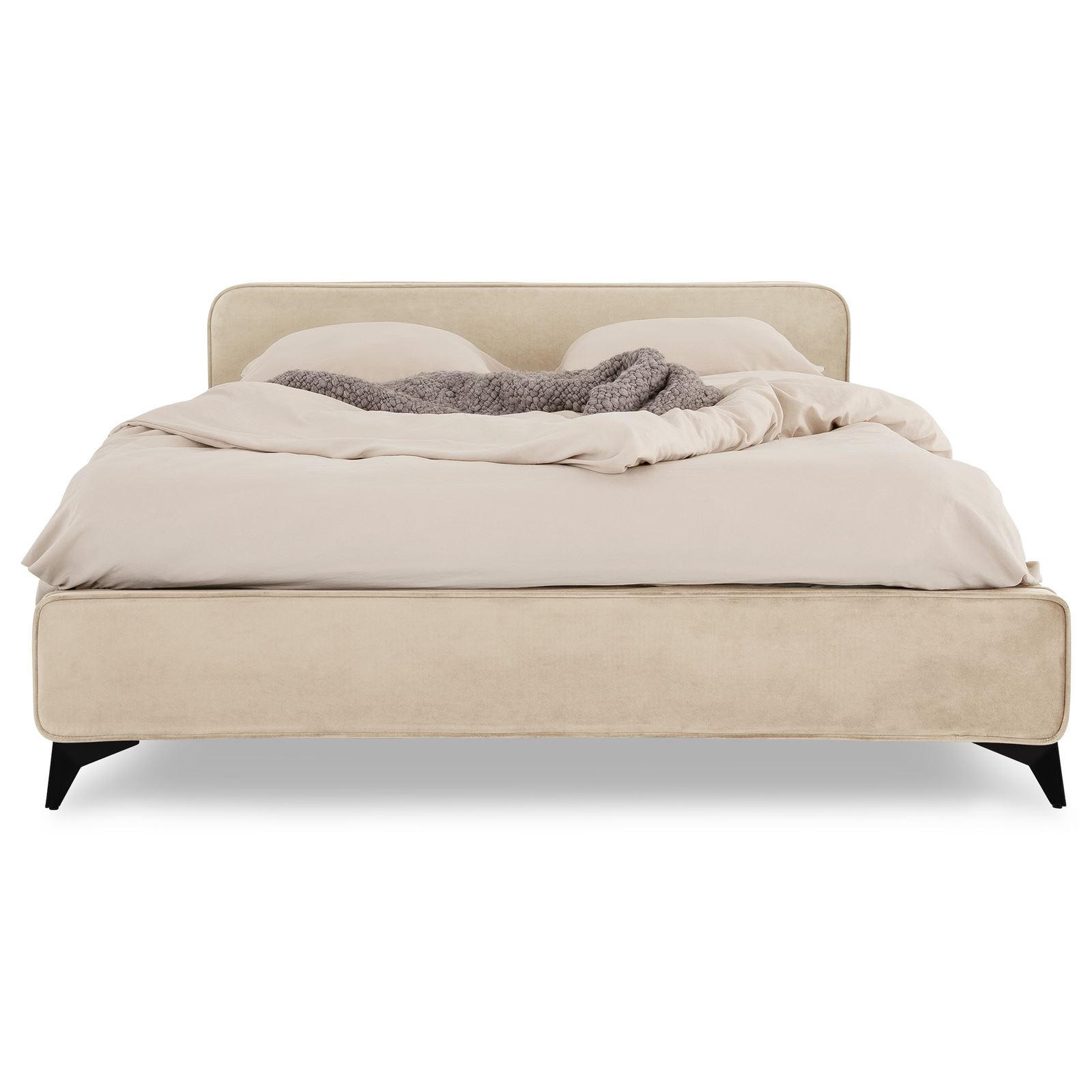 POLSTERBETT LAVORO 140X200 CM - Beige, Textil (140/200cm) - IDIMEX