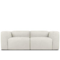 2-SITZER SOFA BUFFO, Weiß - Weiß, Holz/Holzwerkstoff (210/73/96cm) - KONSIMO®
