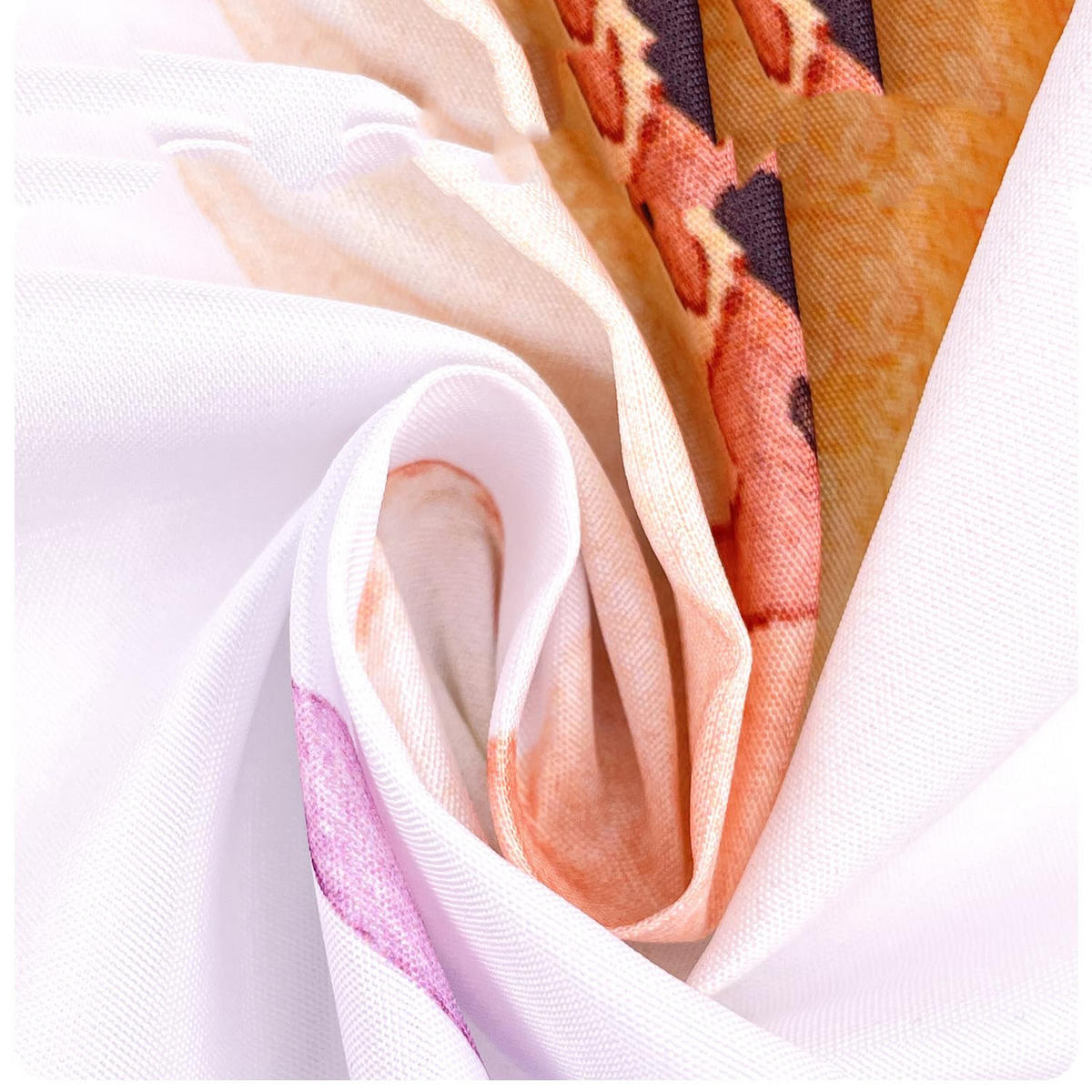 DUSCHVORHANG Blumen und Pflanzen 180 cm Polyester wasserdicht feuchtigkeitsbeständig Badezimmer - Multicolor, Textil (180/180cm) - MCBOSON