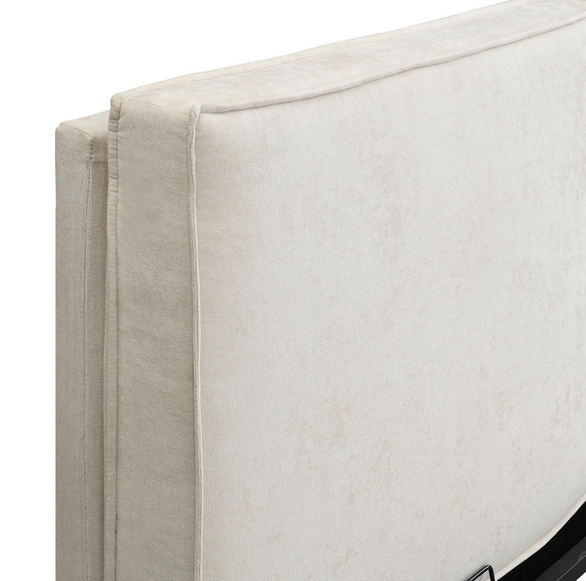 POLSTERBETT 180/200 cm Beige aus Chenille mit Stauraum - Beige, Textil (180/200cm) - OKMYHOME