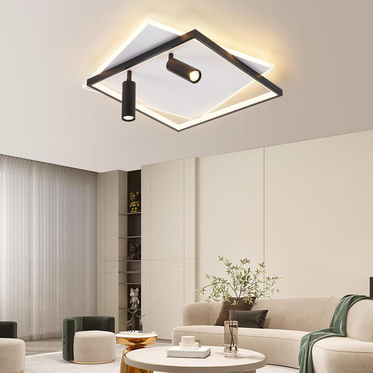 STRAHLER Vyrthark 50/13/50 cm - Weiß, Metall (50/50/13cm) - ZMH