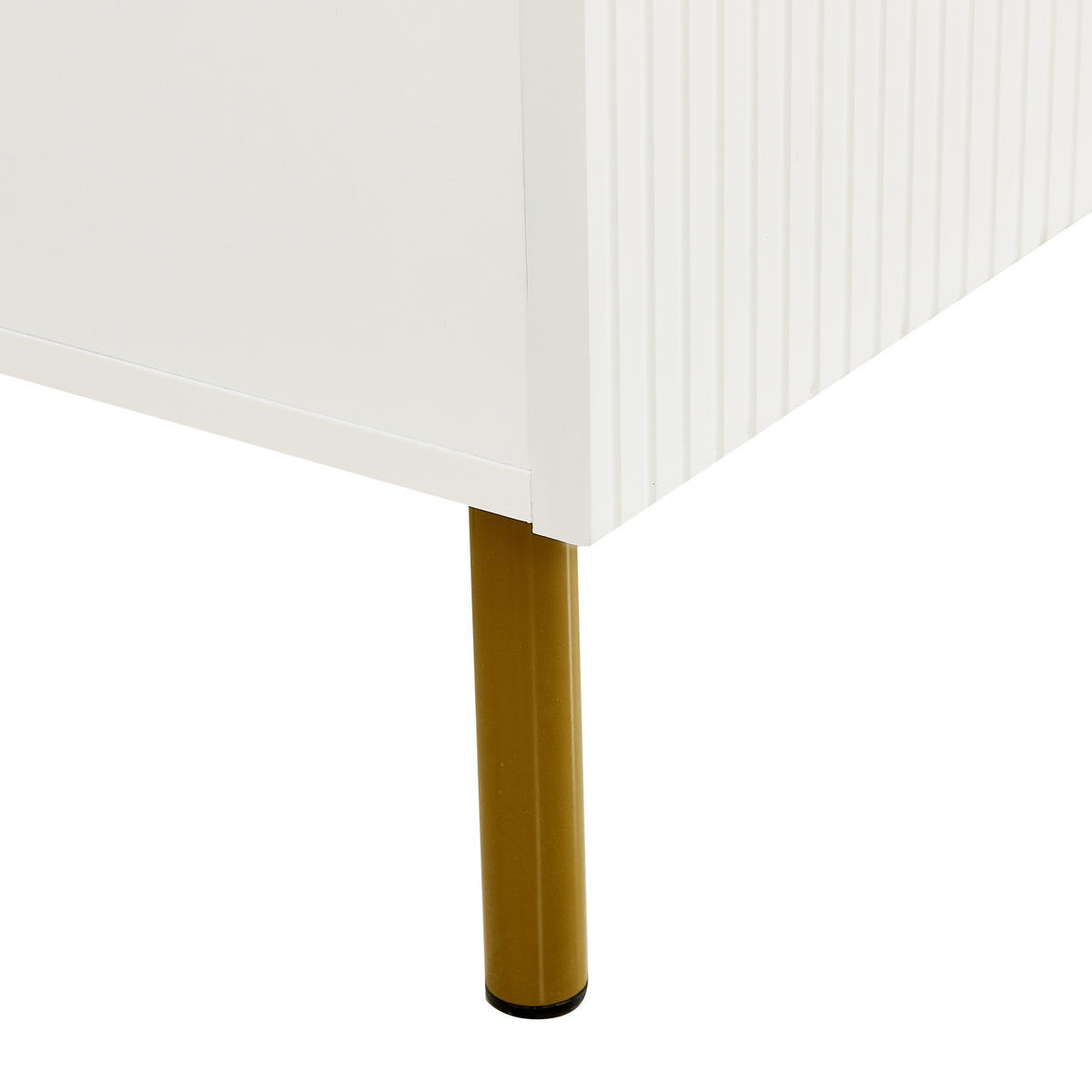 SIDEBOARD DE-37700 80/36/90 cm mit Türen Weiß - Weiß, Holzwerkstoff (80/90/36cm) - ComfortXL