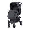 BUGGY Olivia schwarz Zubehörbox, Fußabdeckung, verstellbar, Korb - Schwarz, Metall (80/49/100cm) - Lorelli