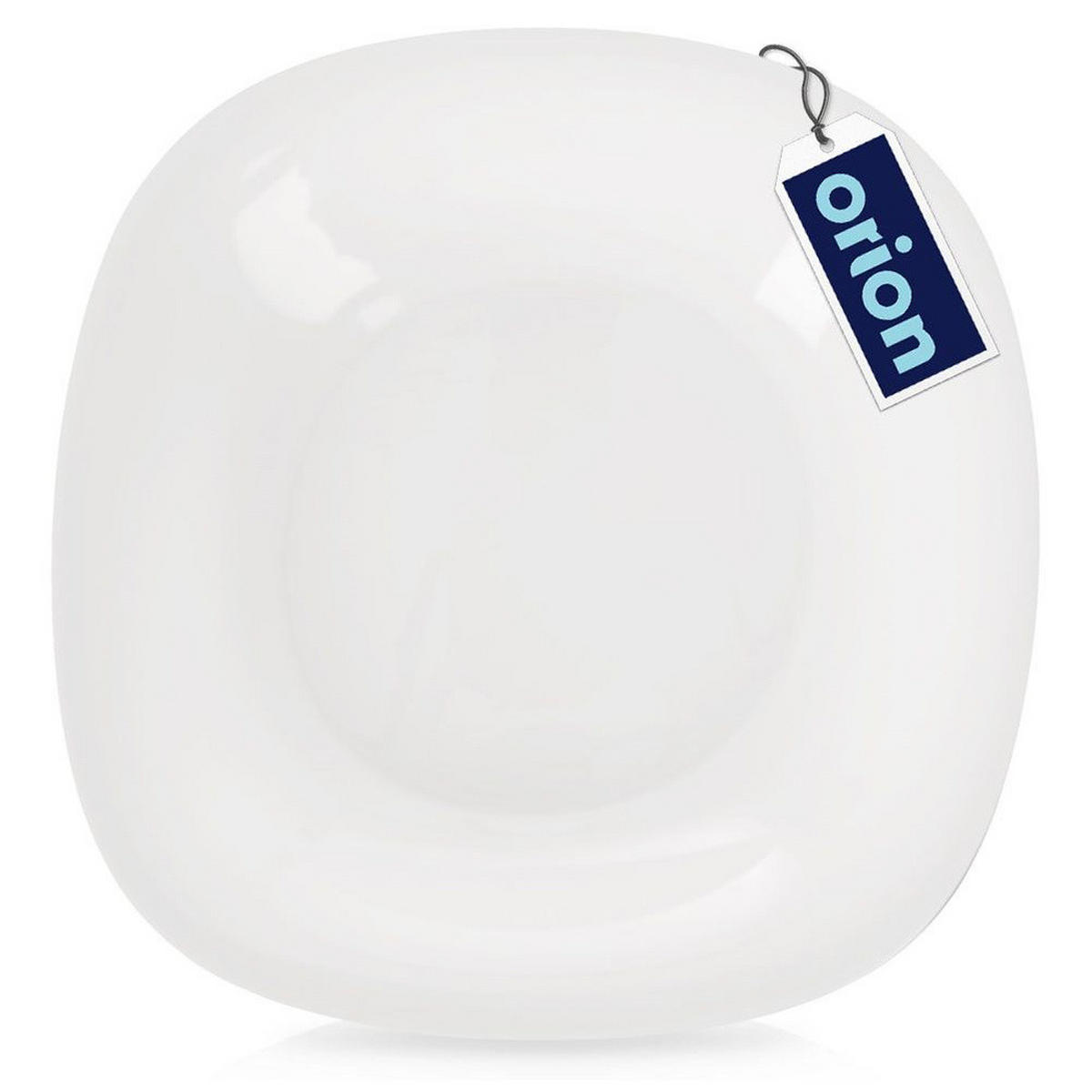 SUPPENTELLER Luna tief weiß - Weiß, Glas (21/21/3.5cm) - Orion 