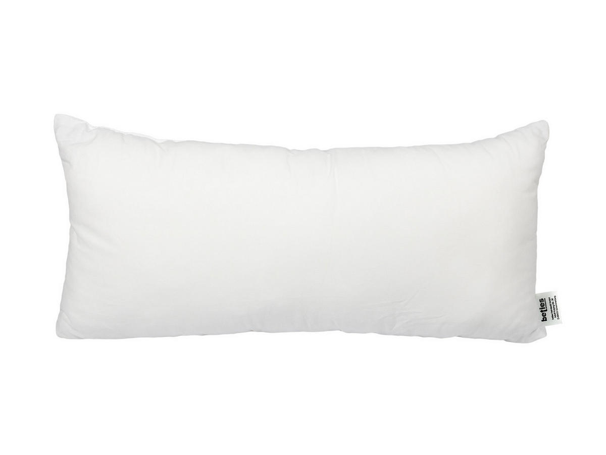 KOPFKISSEN PublikFree Faserbällchen 40/80 cm - Weiß, Naturmaterialien/Kunststoff (40/80cm) - beties Heimtextil