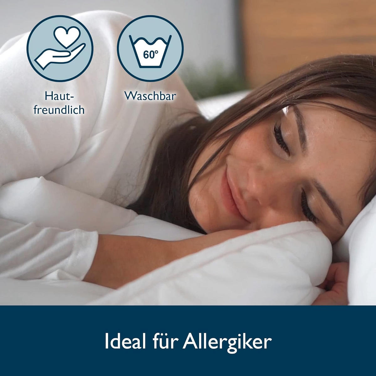 BETTDECKE BeauNuit MD 240/260 cm Mono - Weiß, Textil (240/260cm) - Beautissu 