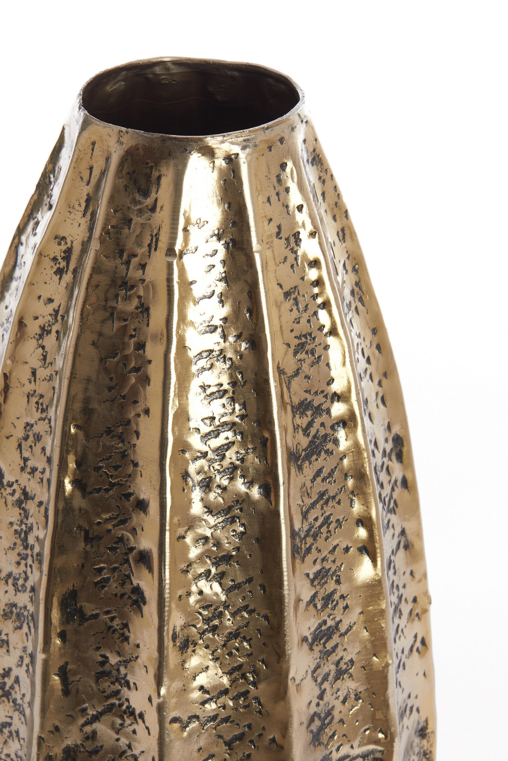 VASE Pias Bronze Ø20,5/51 cm - Goldfarben, Metall (51cm) - Light & Living
