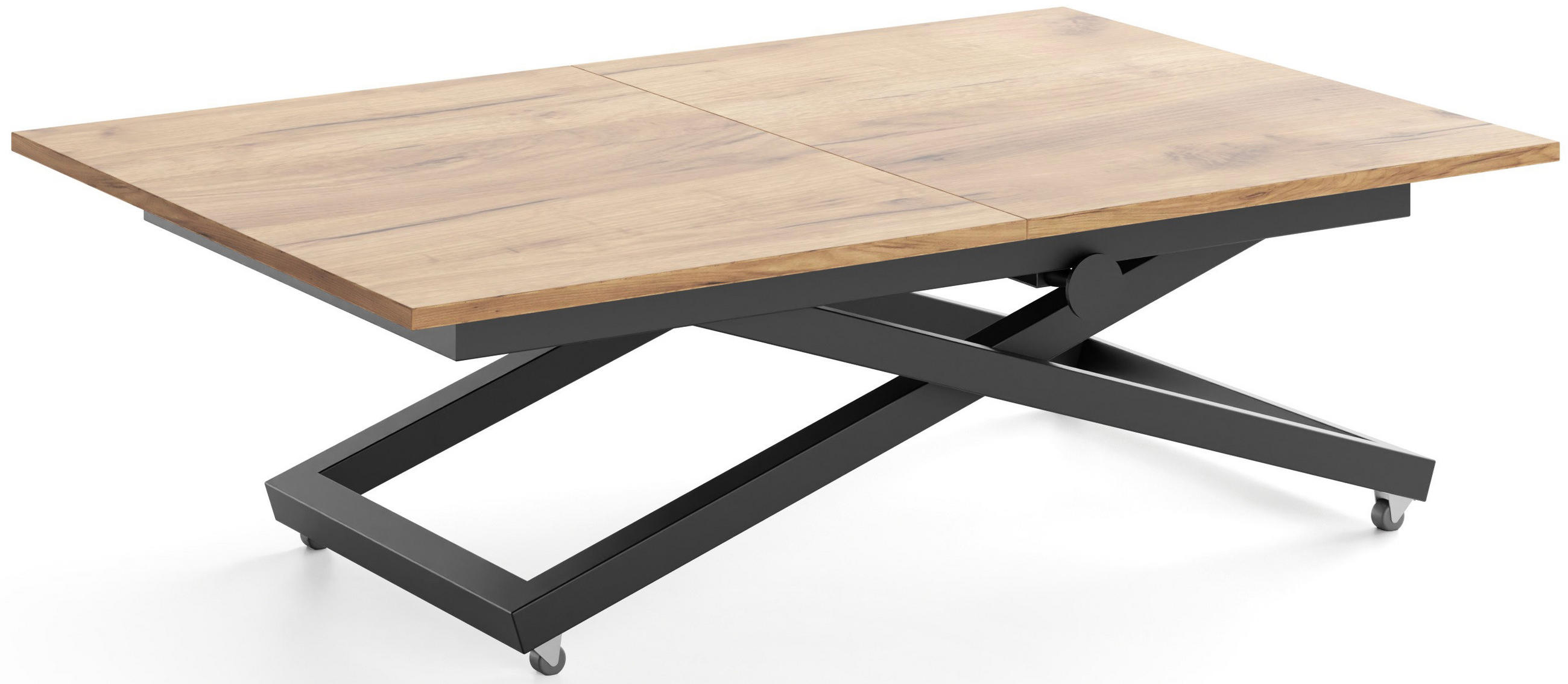 WFL Group Couchtisch Eiche Wotan 160x75x80 cm