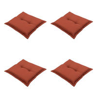 SITZKISSEN Panama 50/50 cm 4er-Set - Rotbraun, Textil (50/5/50cm) - Madison