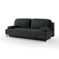 SOFA Tola Anthrazit 140 cm - Anthrazit, Textil (200/95/90cm) - Pillovely