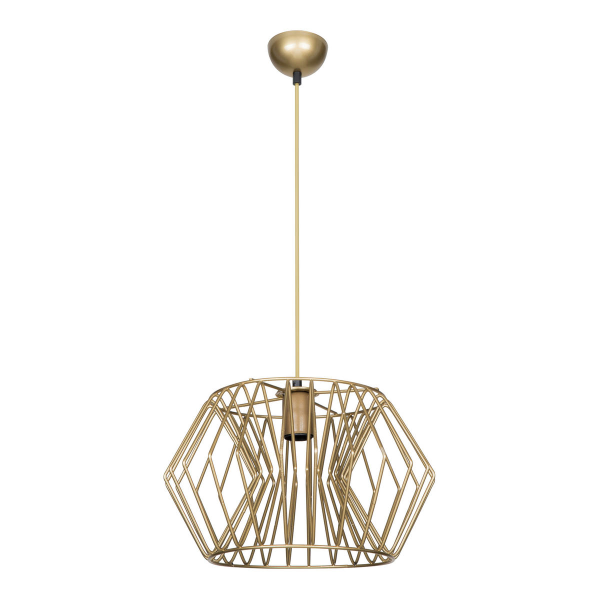 HÄNGELEUCHTE Bournemouth - Bronzefarben, Metall (35/35/76cm) - lux.pro