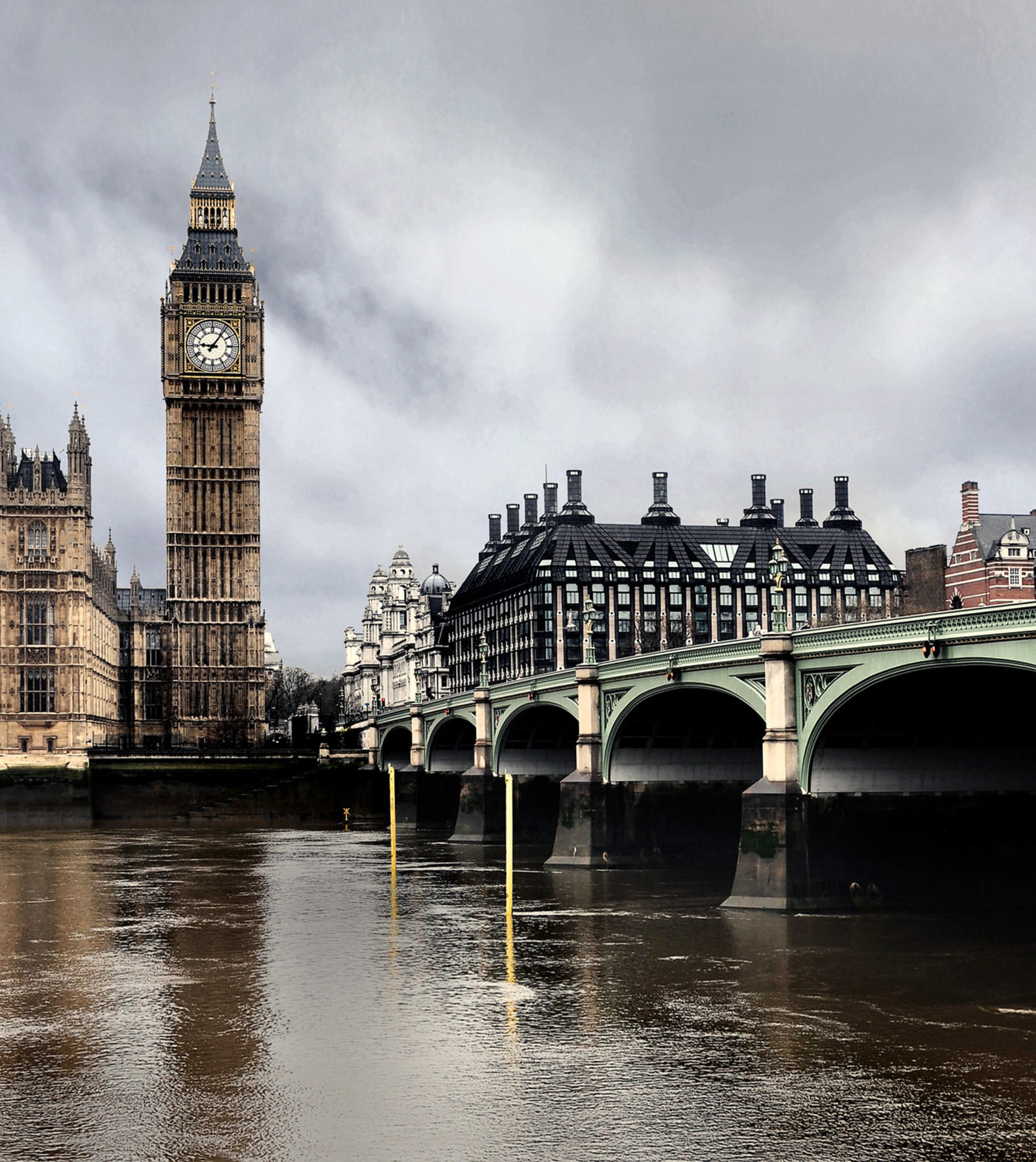 FOTOTAPETE London 180 x 202 cm - Multicolor, Papier (180/202cm) - Sanders & Sanders