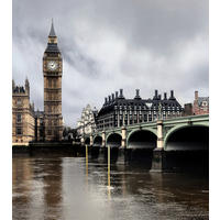 FOTOTAPETE London 180 x 202 cm - Multicolor, Papier (180/202cm) - Sanders & Sanders